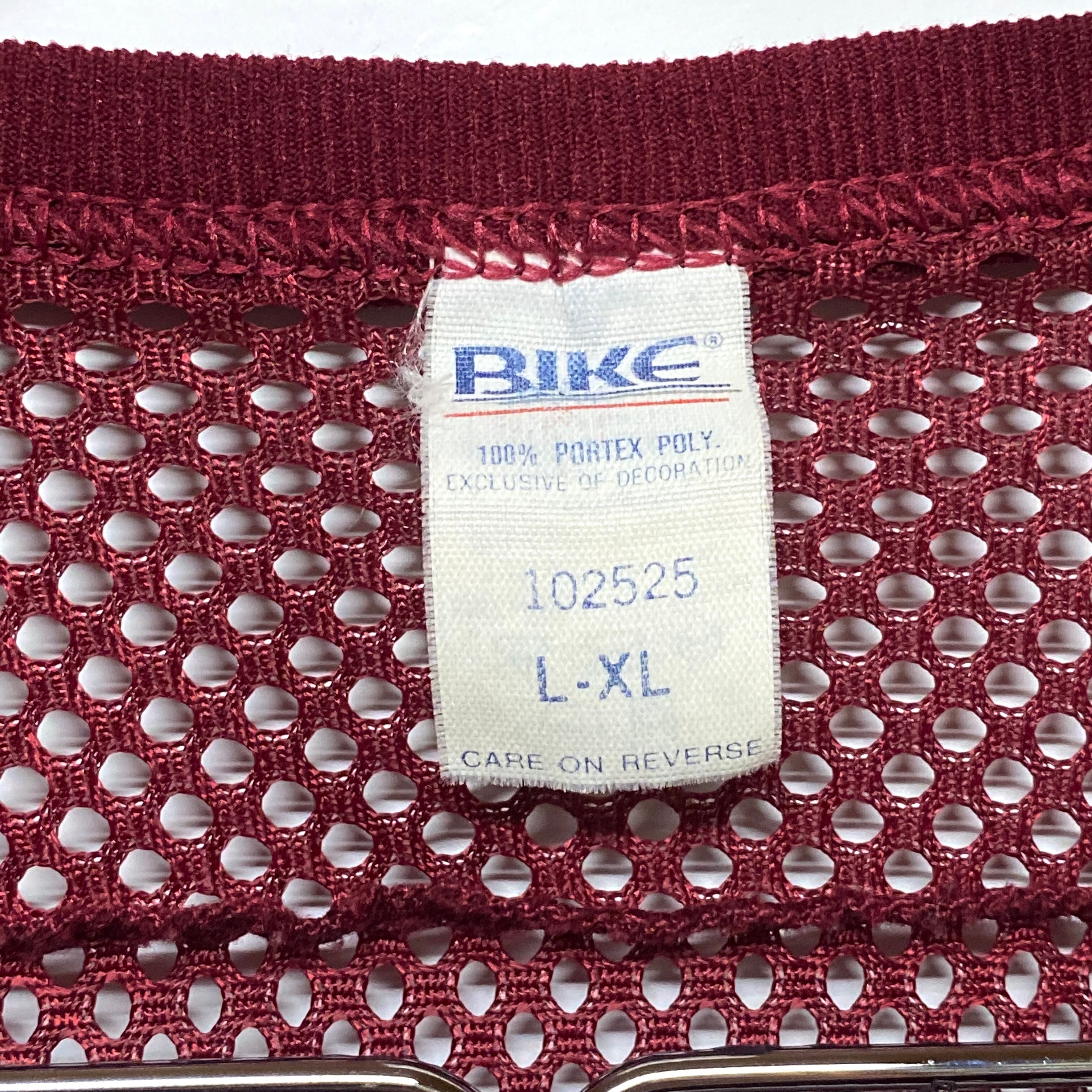 USA製 BIKE メッシュ ゲームシャツ ユニフォーム L-XL 古着【ゲーム