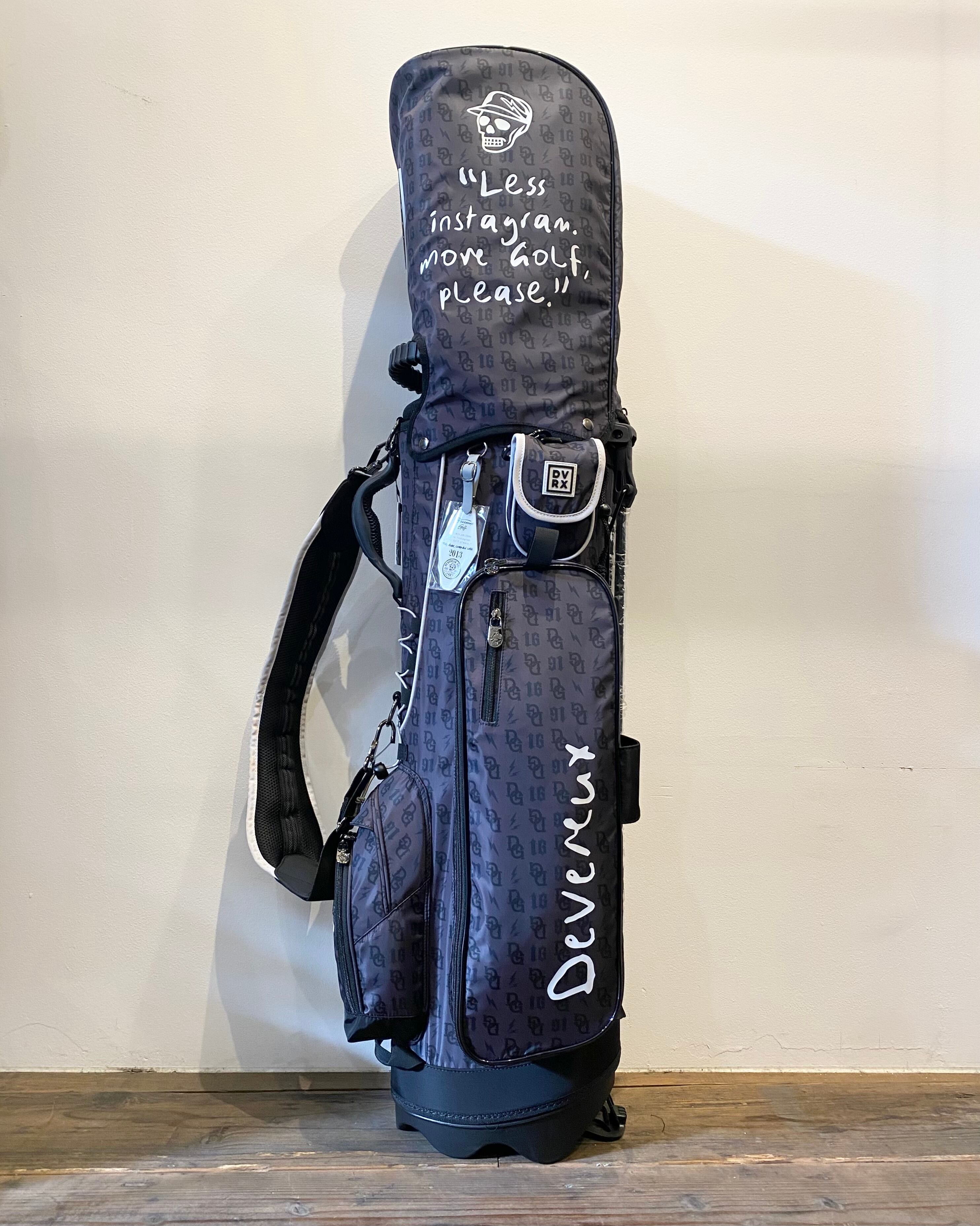 DEVEREUX GOLF】DGモノグラムキャディーバッグ (BLACK) | Sandy GOLF