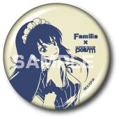 TVアニメ『女神のカフェテラス』×poem」缶バッジ57mm | コーヒーぽえむ