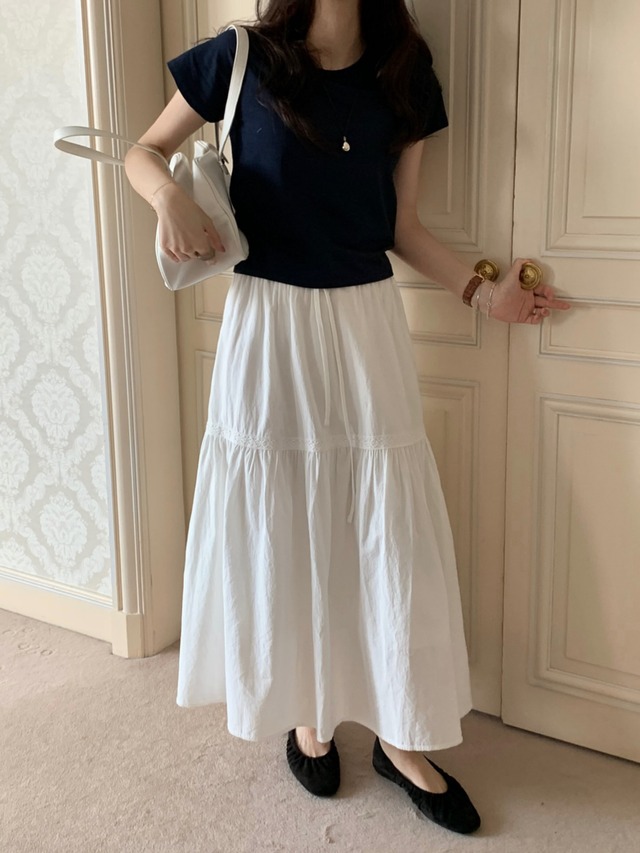 (予約)P.Y.T / Diamond Banding Skirt