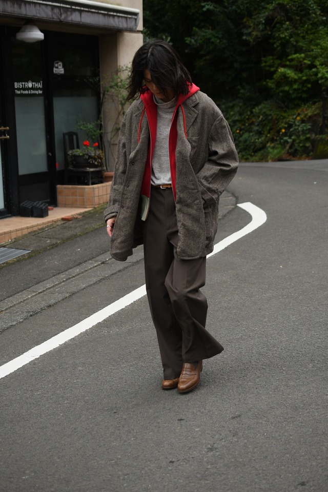 ensou. / Hypersized Blazer (Brown Gun Club)