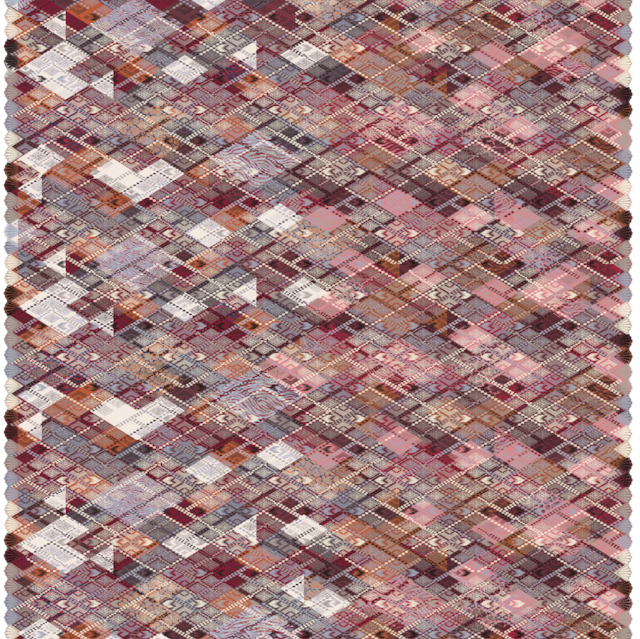HISHI PINK 100×100cm