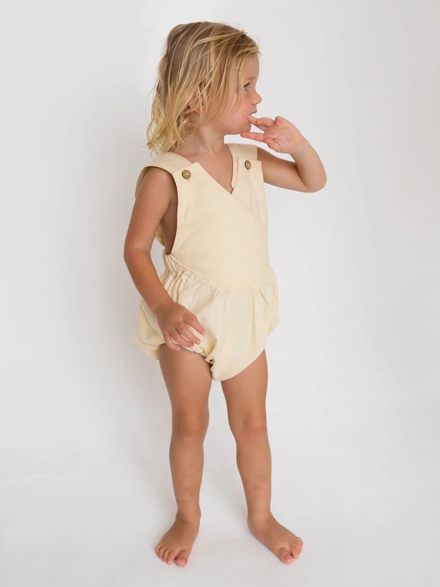 ILLOURA THE LABEL / Bambi Romper | Coconut(2y,3y)