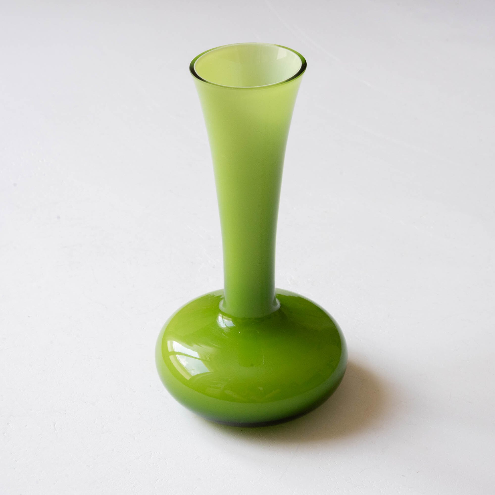 Milky Emerald Vase