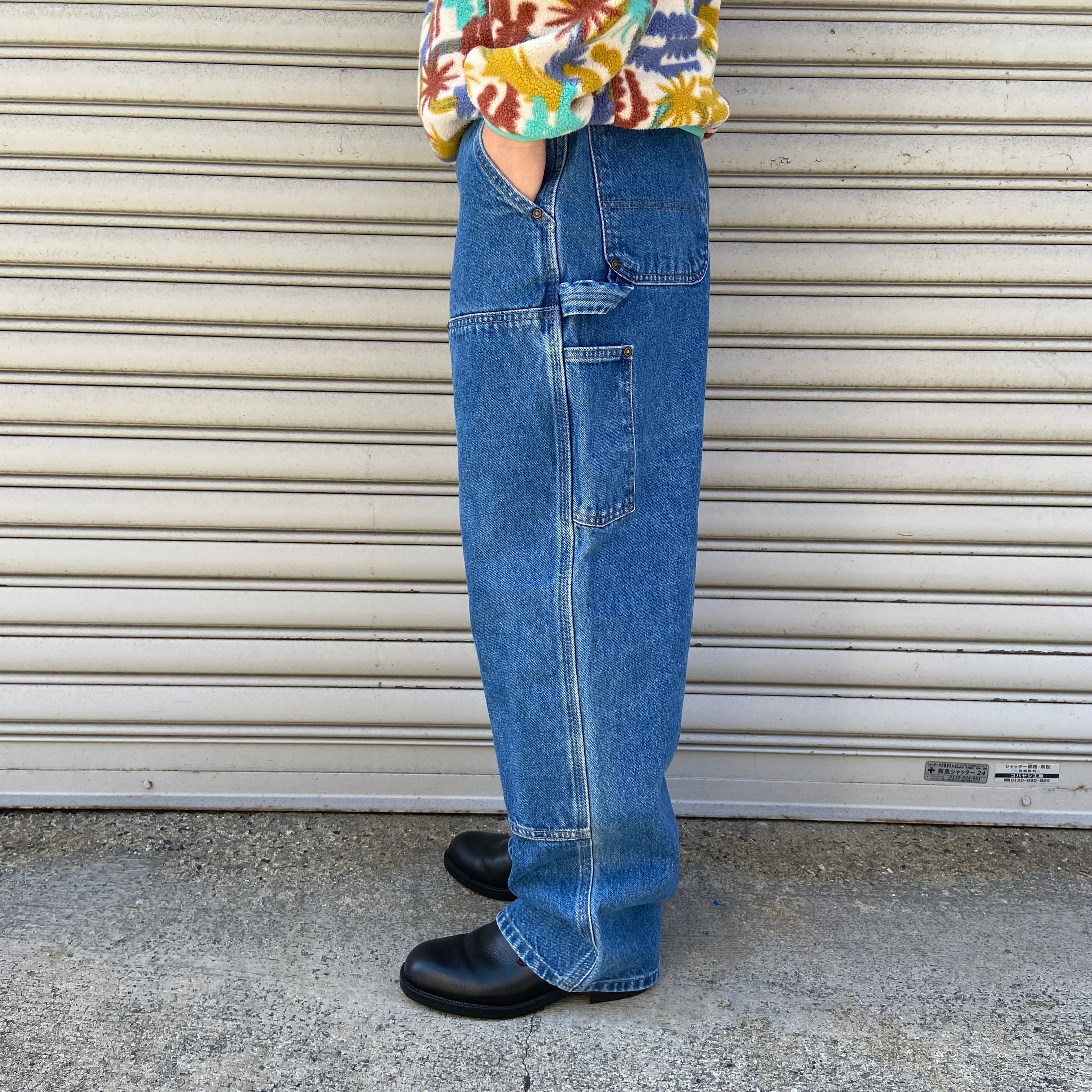 00s carhartt カーハート ダブルニーデニムペインターパンツ ワーク