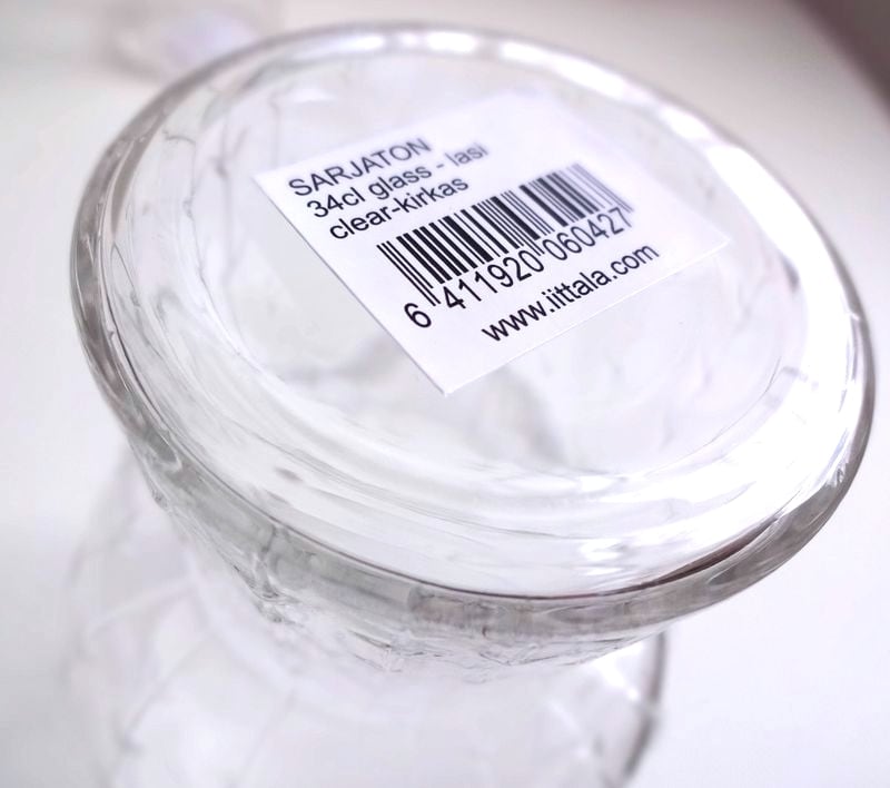 未使用 イッタラ サルヤトン グラス ペア 箱付き iittala sarjaton