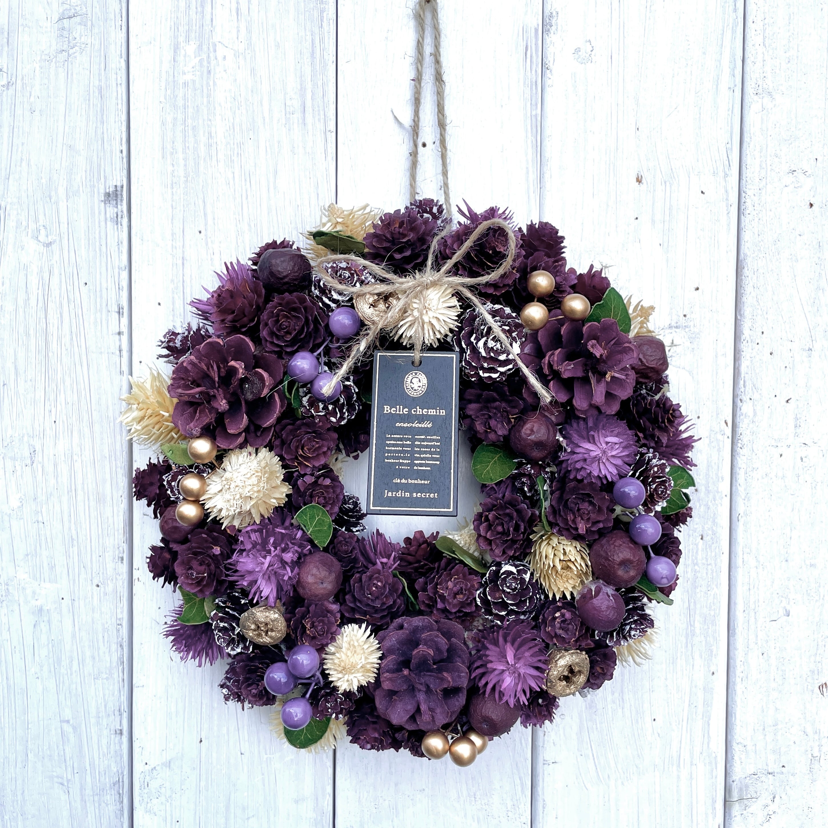 keme＊Natural＊クリスマスリース☆ドライフラワーリース３個 keme＊Natural＊クリスマスリース☆ドライフラワーリース3個