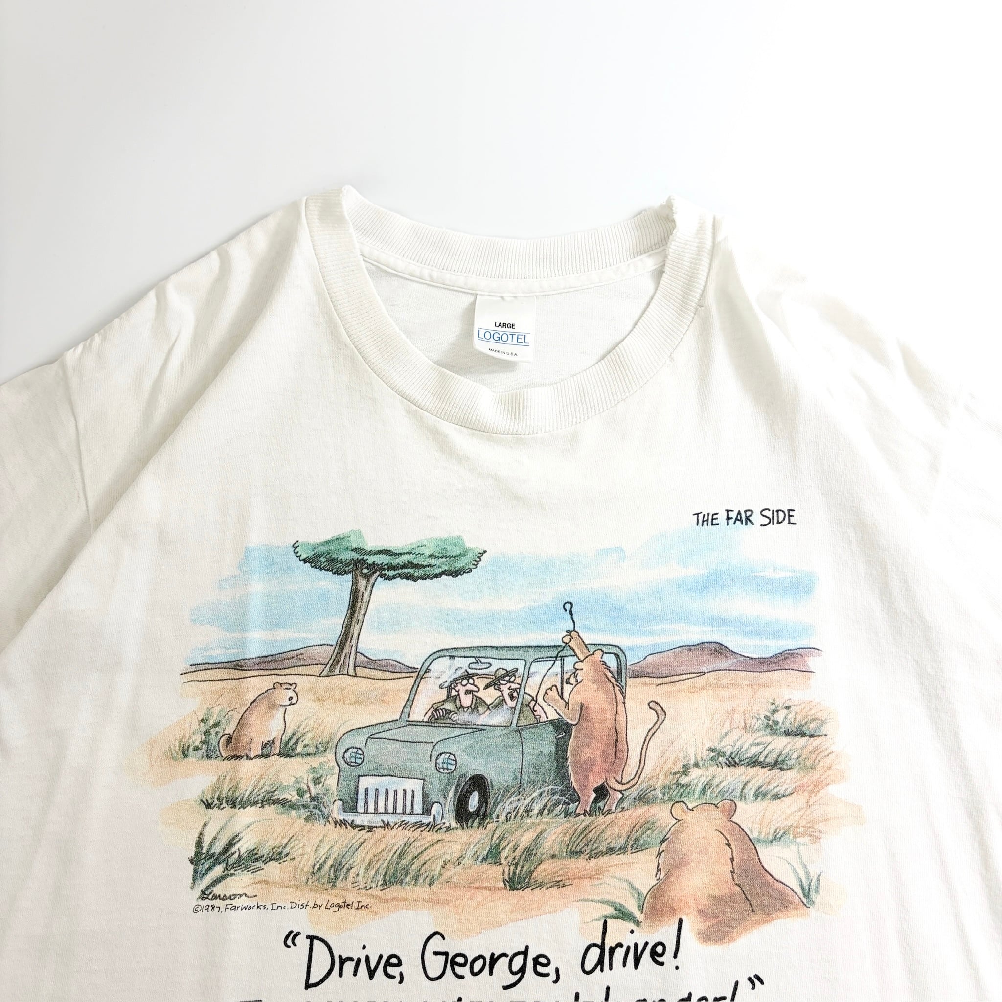90s The Far Side Cartoon Graphic Tee