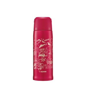 【努力特価】象印 水筒 ステンレスボトル 820ml コップタイプ 保温保冷 ピクニック 遠足 レッド SJ-JS08-RA