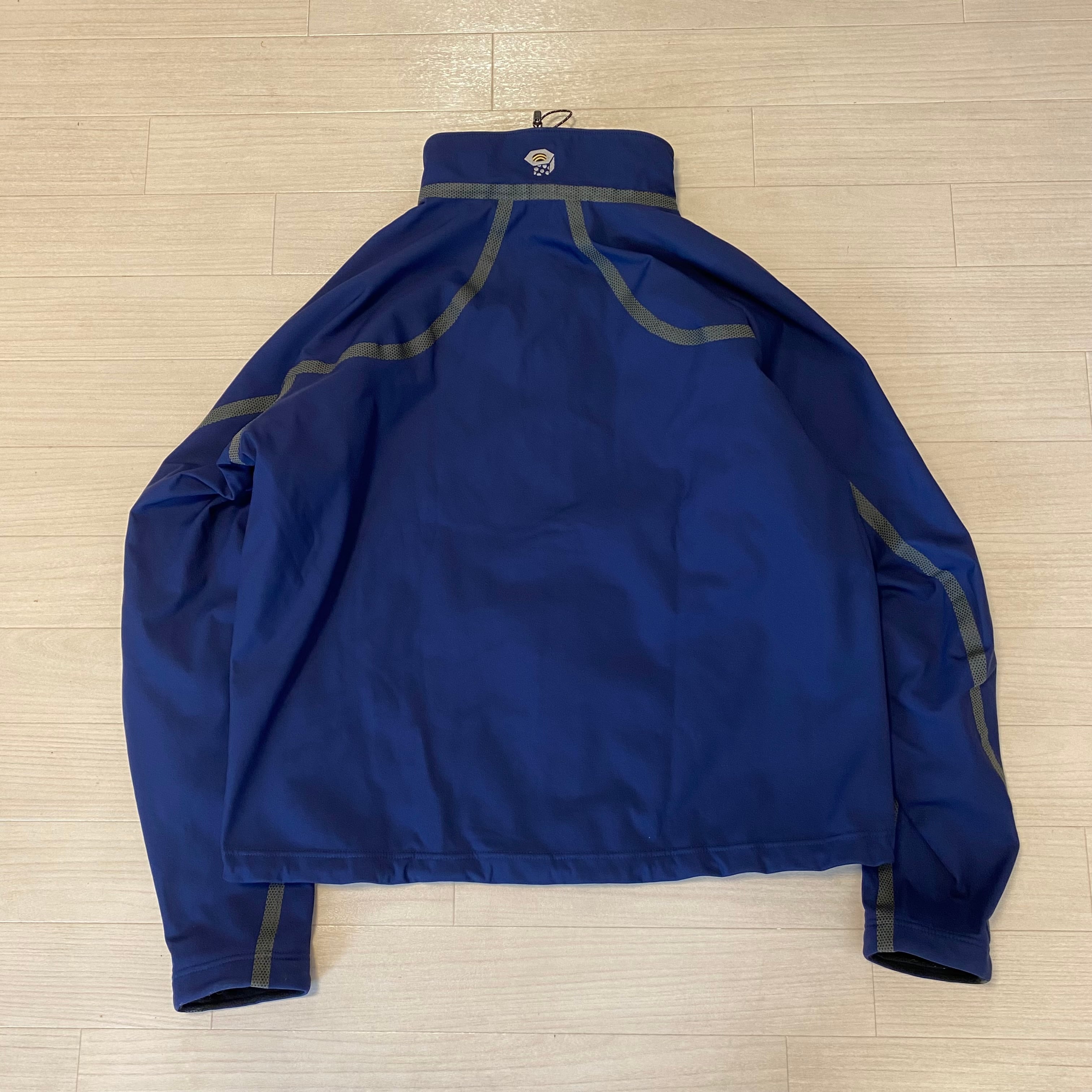 XL Mountain Hard Wear ソフトシェル ジャケット Mountain Hardwear Men's XL Softshell Jacket Blue Light Soft