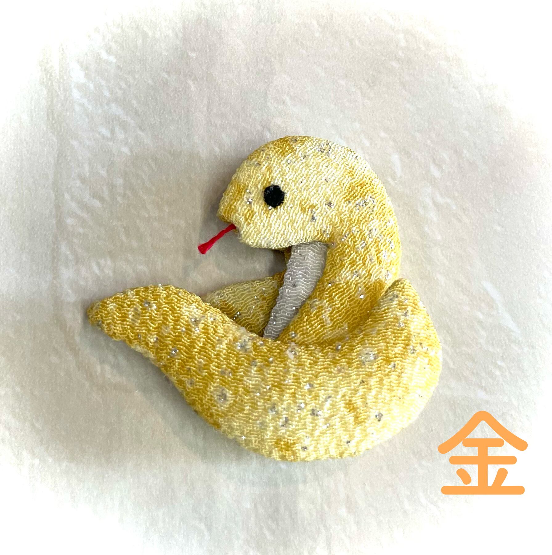 ちりめん細工〈150〉絵馬 燃え上がり