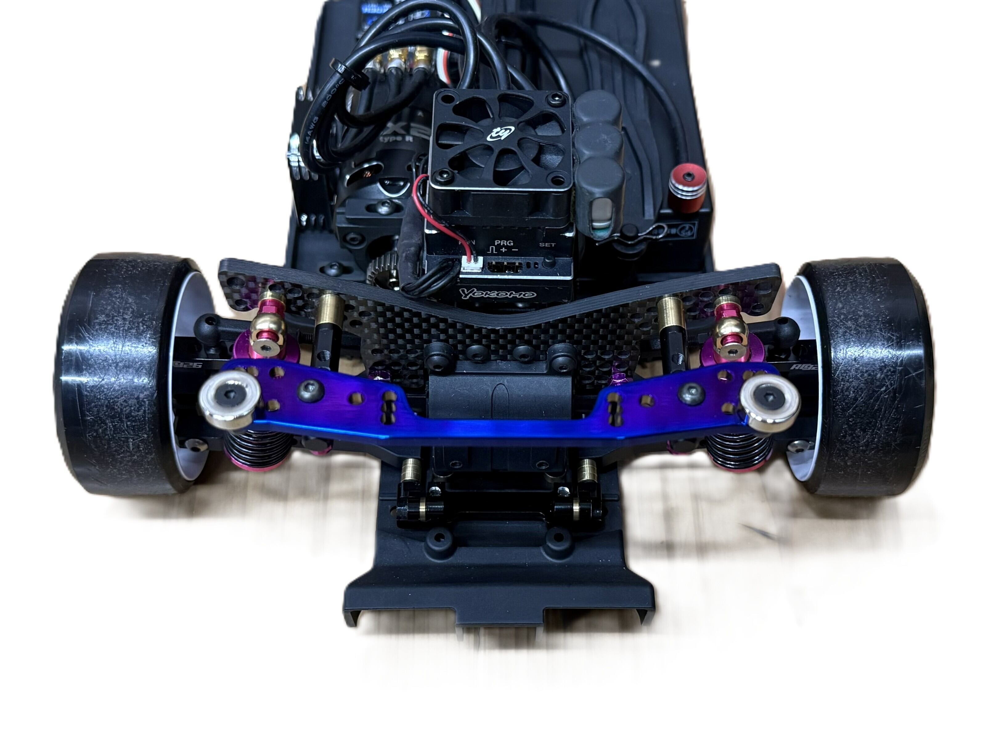 RC926】64チタン【焼き色付き】リアボディマウント RDX用 KN-RDX04