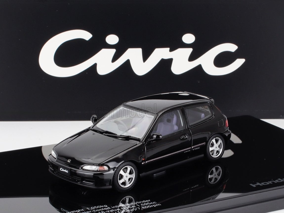 ミニカー 1/43 ホンダ シビック LCD-MODEL 1/43 HONDA CIVIC SIR II