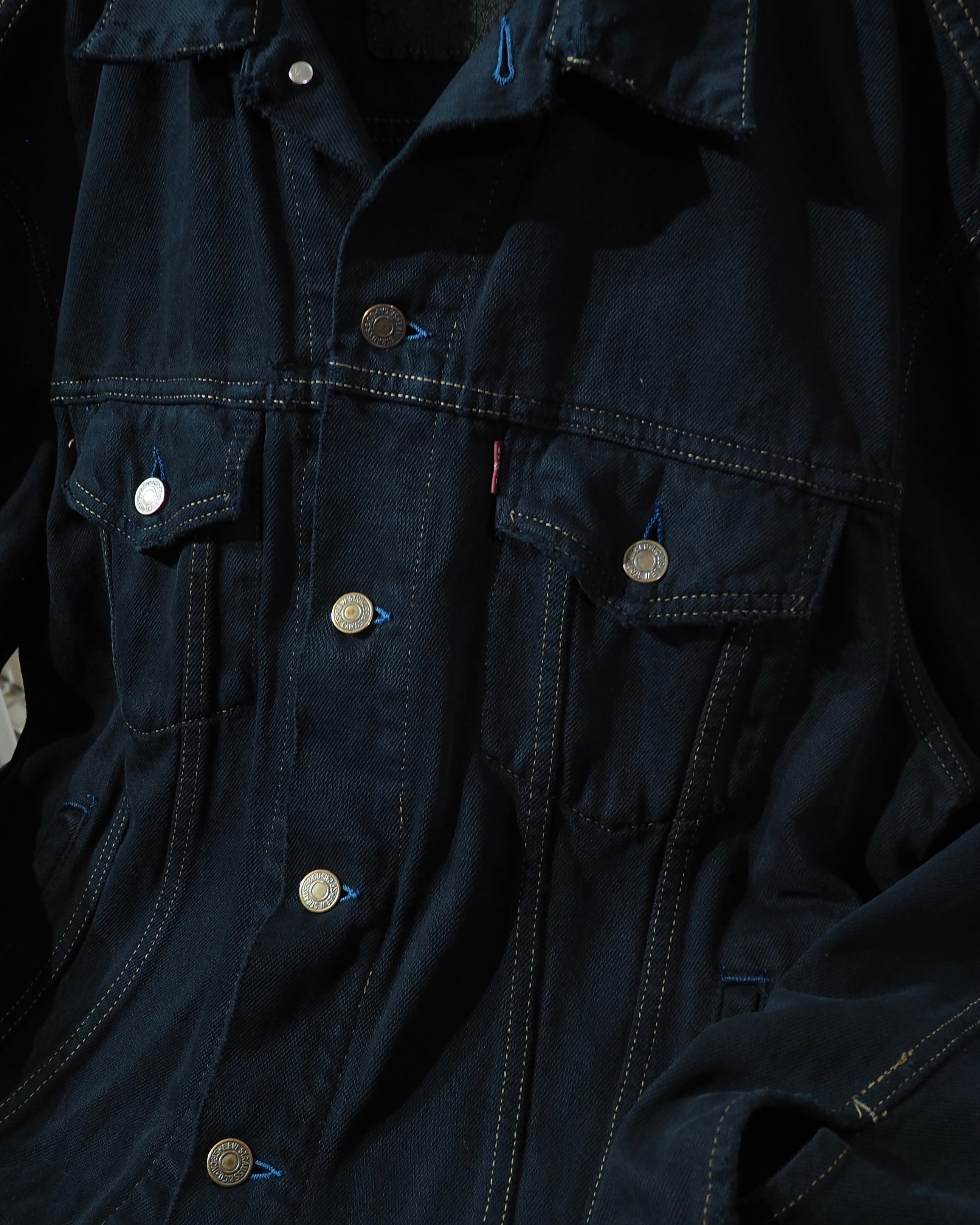 " 襤褸 - Levi's " Beautiful Aging × Over Dyed Vintage Tracker Jacket