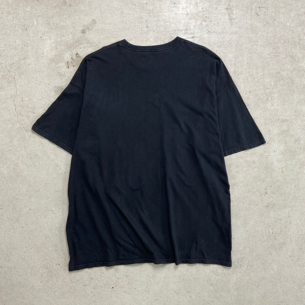 00年代 Anchorblue プリントTシャツ メンズ2XL 古着 00s Y2K 黒色【T