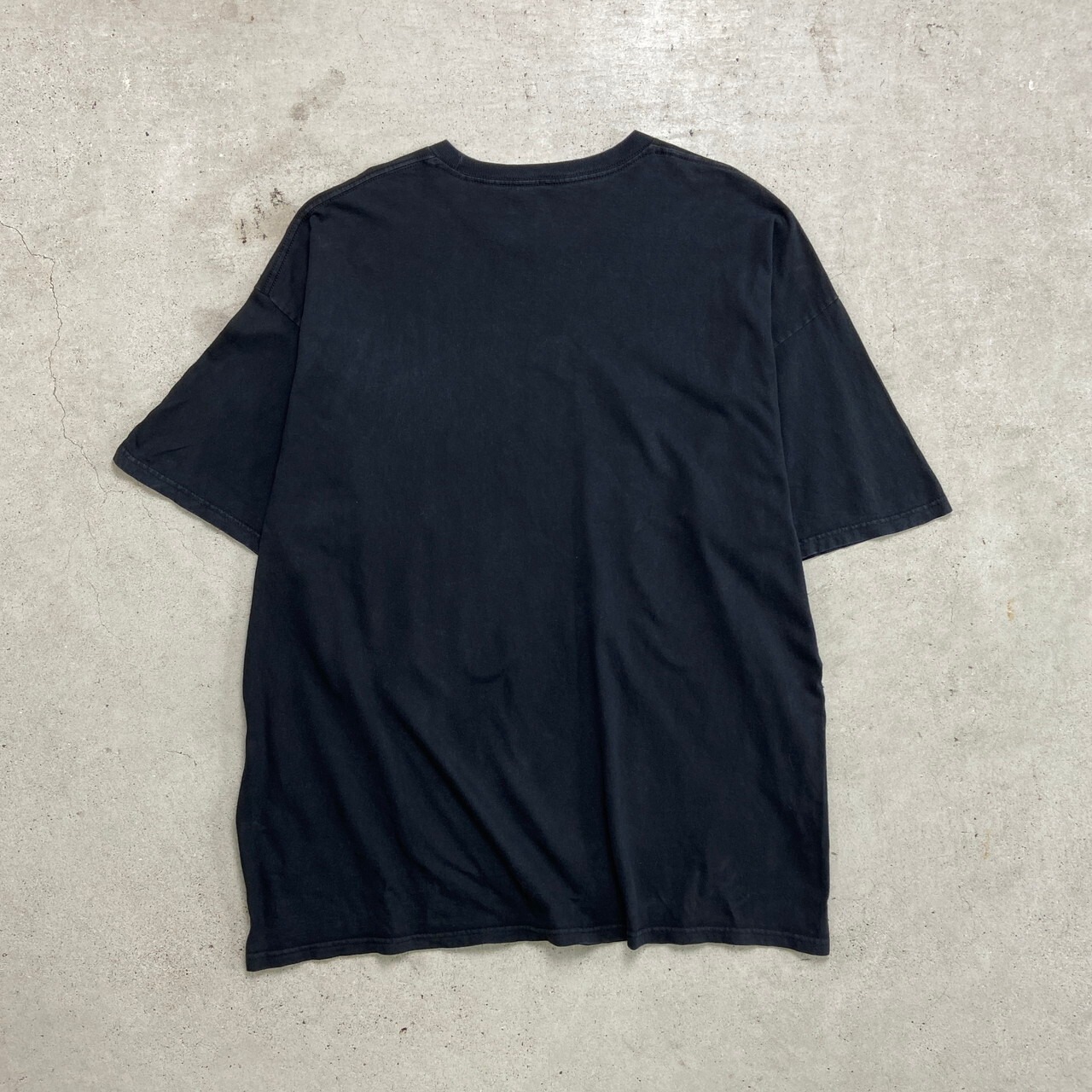 00年代 Anchorblue プリントTシャツ メンズ2XL 古着 00s Y2K 黒色【T 