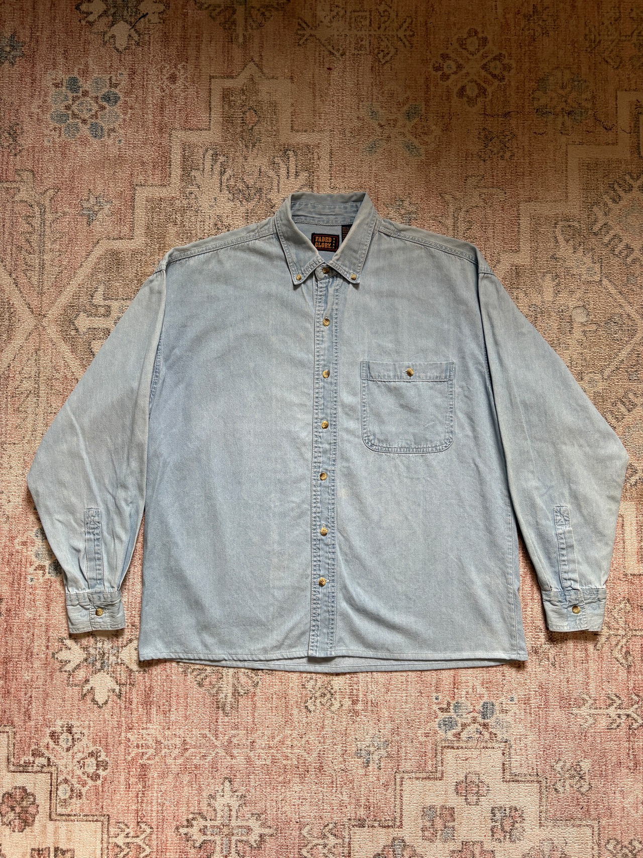 FADED GLORY / chambray shirts