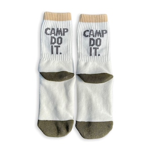 Spree / CAMP SOCKS khaki/sand