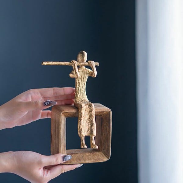 ミュージシャン オブジェ フルート AN-77759 / 家具・インテリア