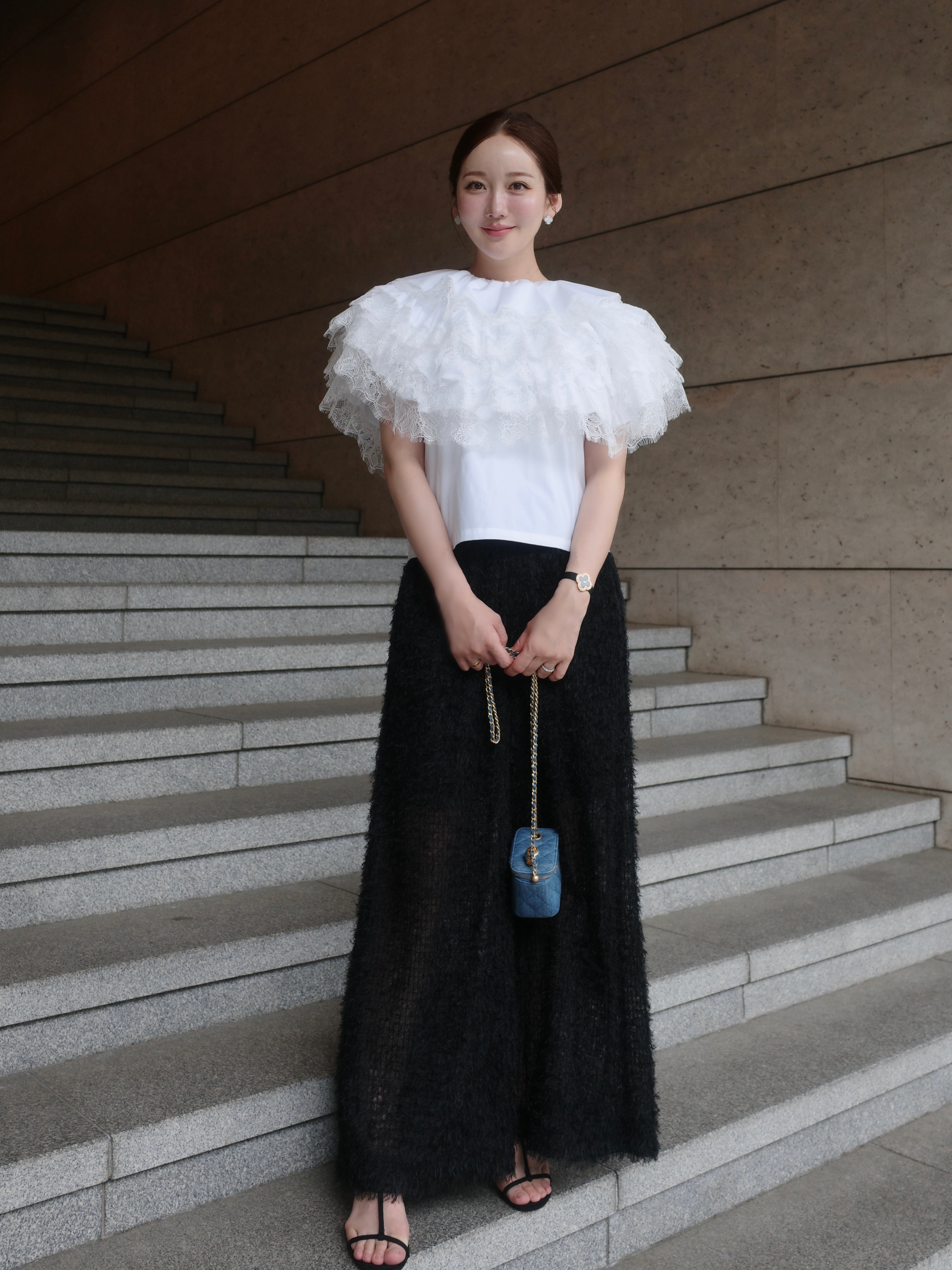 swan blouse / white | HYEON