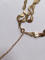 Reef design long necklace