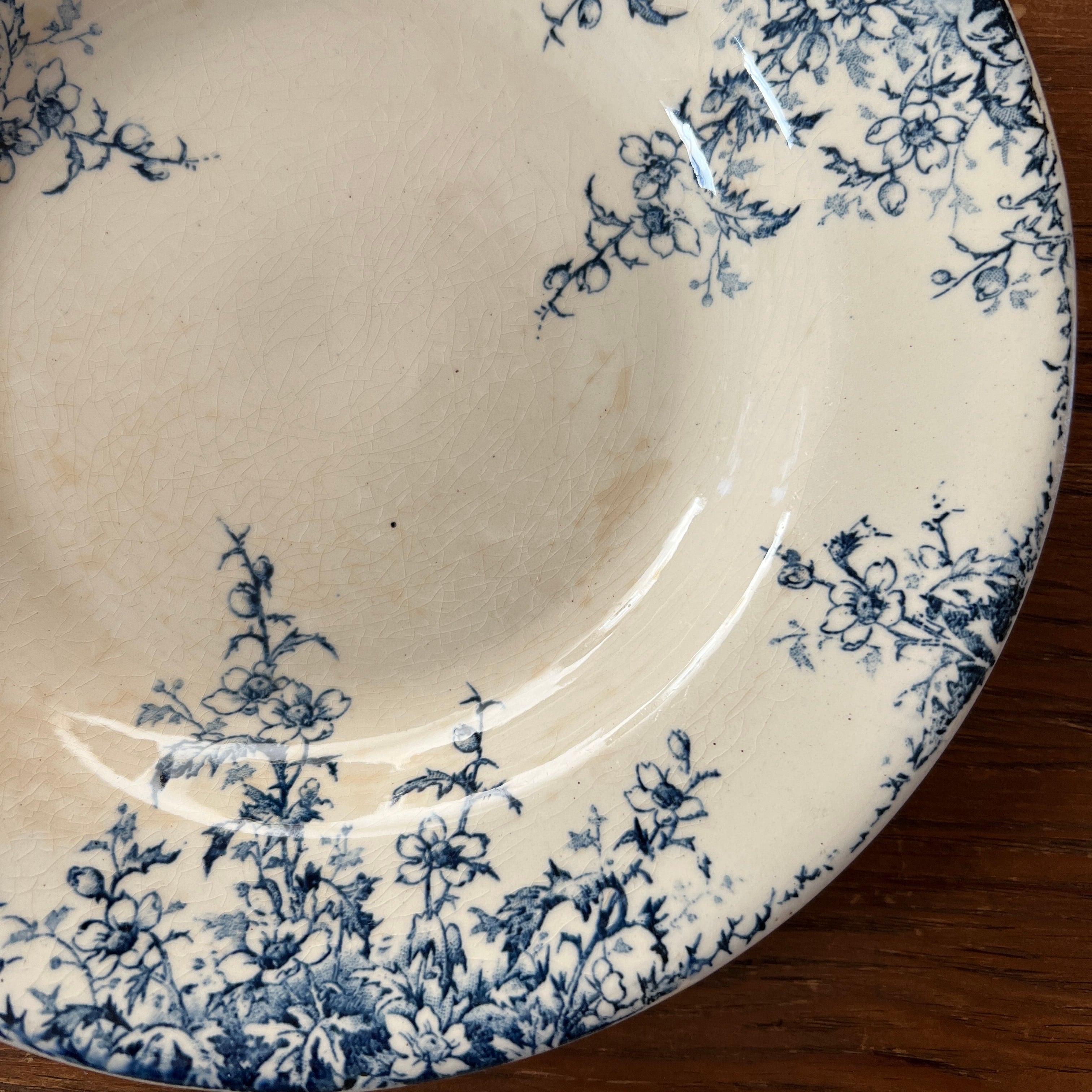 人気のジアン スープ皿（E） アンティークプレート フランスアンティーク