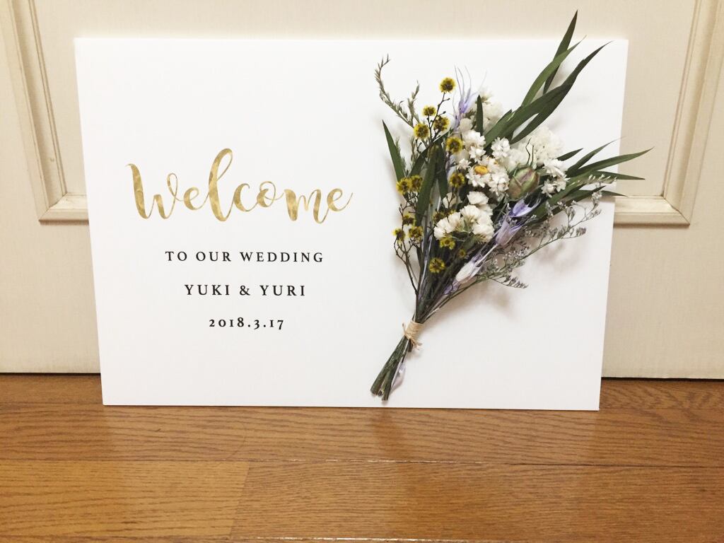 DIY用 ウェルカムボード │結婚式 ウェディング | DIY store PBW