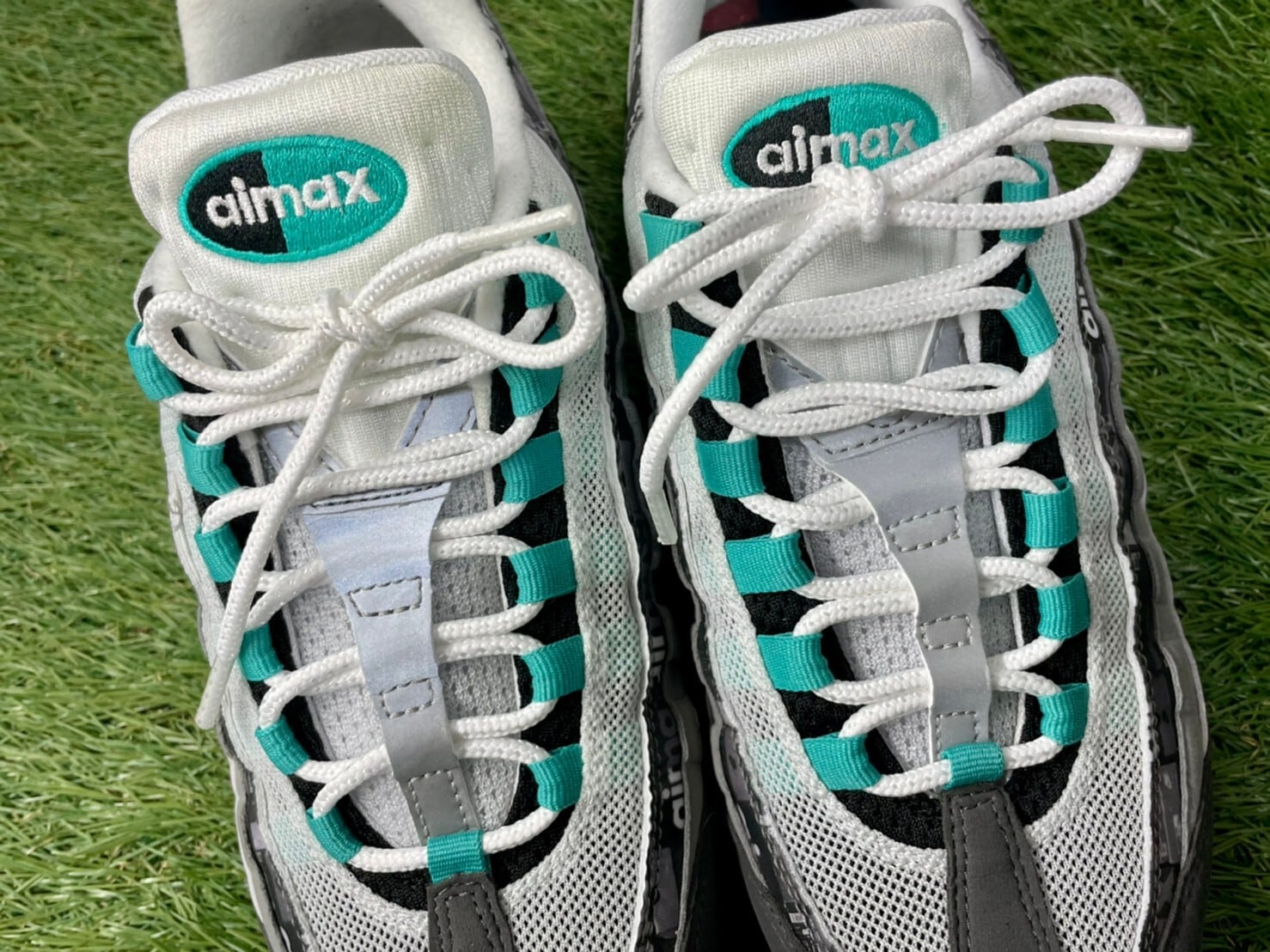 NIKE × atmos AIR MAX 95 PRNT JADE WE LOVE NIKE PACK AQ0925-001  