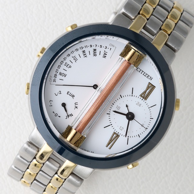 CITIZEN 7400 世界4300個限定 Cal.7400 未来技術遺産 レア品 gallery image 1