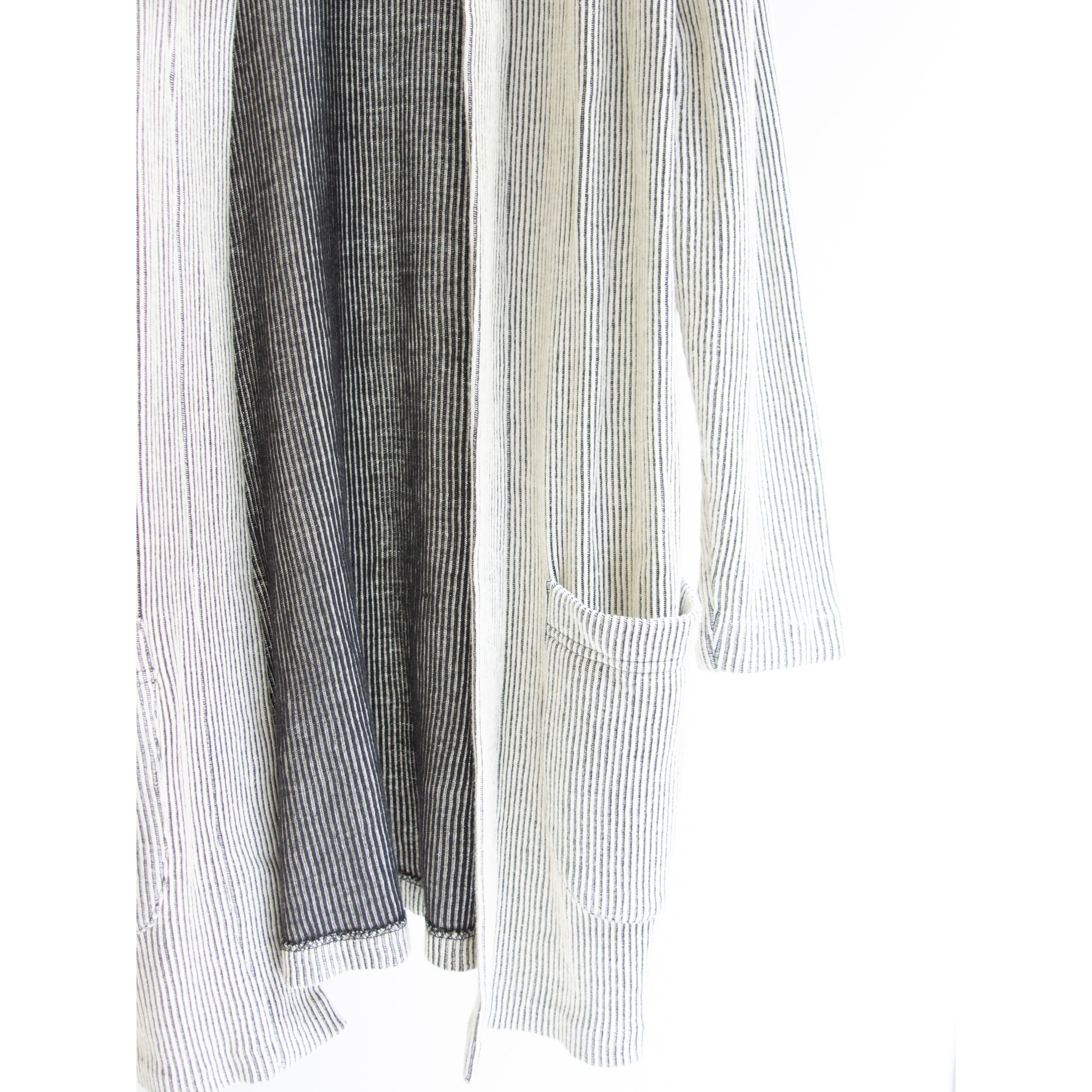 【Made in U.S.A.】Cotton rib long cardigan（アメリカ製 コットンリブ ロングカーディガン）10d
