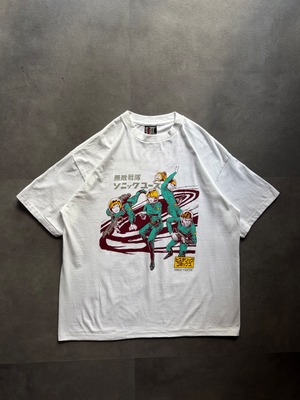 SONIC YOUTH ヒステリックコミックス 無敵戦隊 Tシャツ XL ホワイト 白