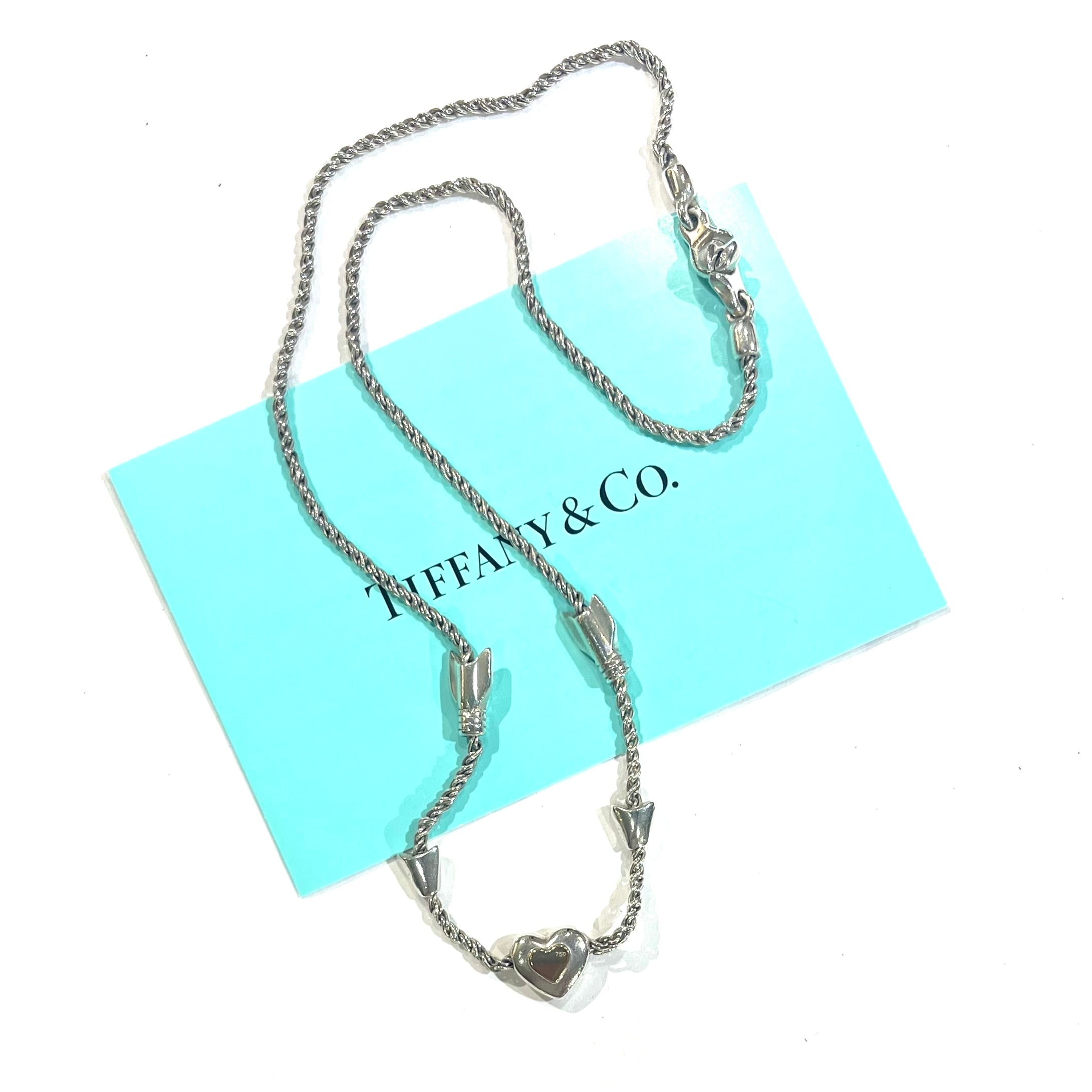 Tiffany ヴィンテージ　ネックレス　ロングチェーンセット Tiffany & Co. - Tiffany リターントゥハートスプラッシュ ロング