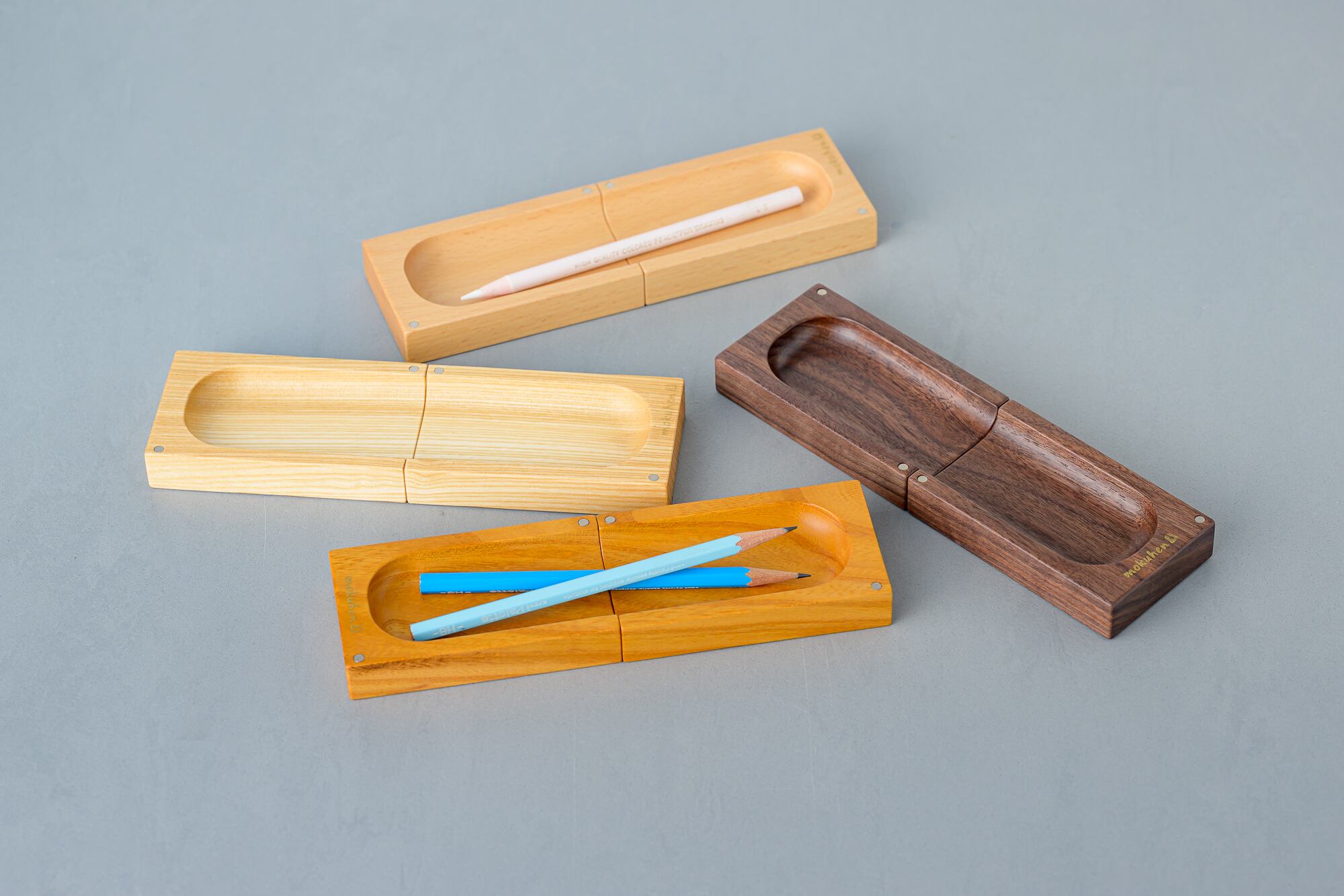 木製】 『ペンスタンド／トレイ』 2way仕様の便利なステーショナリー
