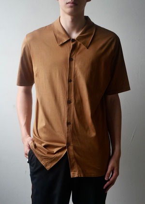 1990-2000s "HELMUT LANG" brown short shirts