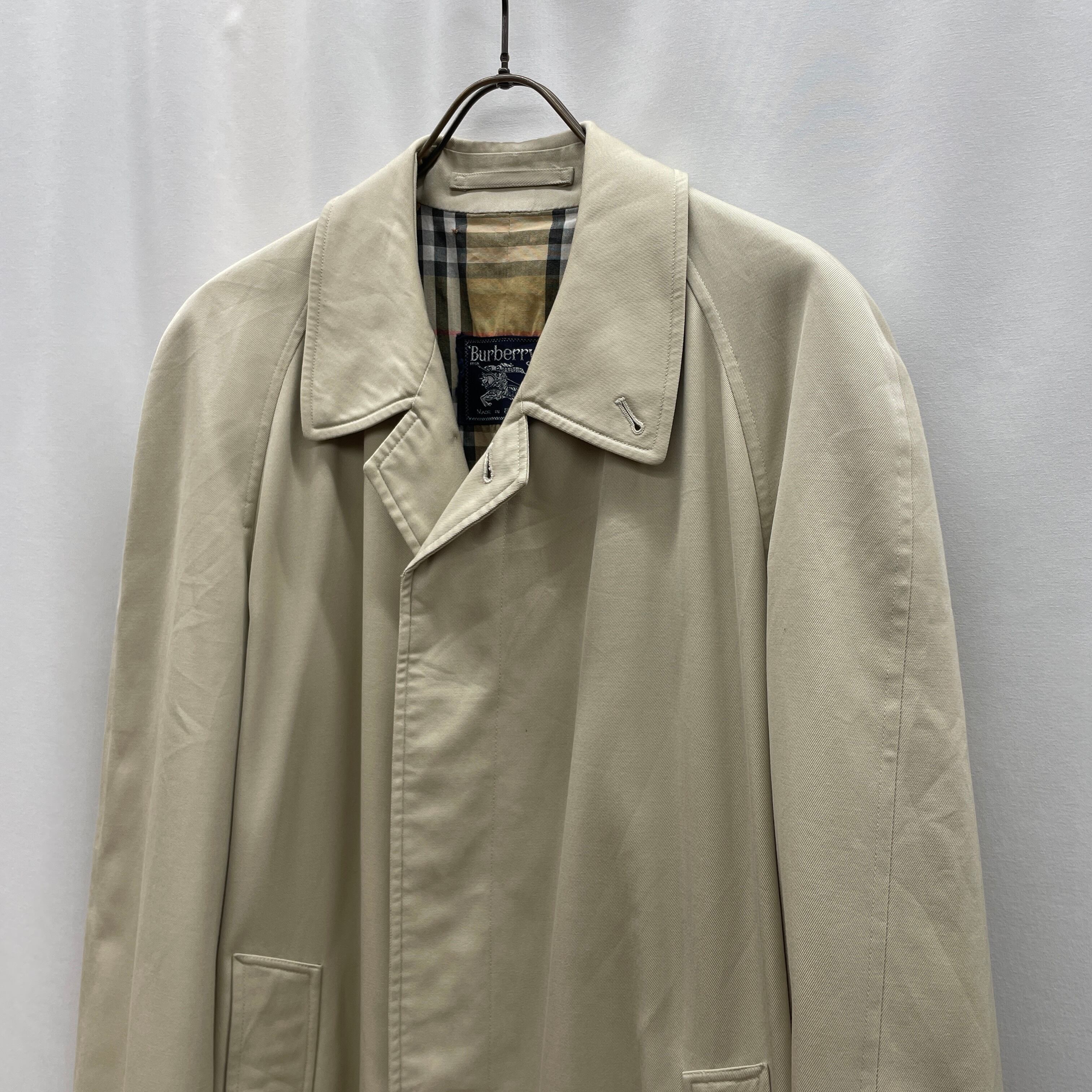 BURBERRYS】90s Burberrys 英国製 バーバリー バルマカンコート