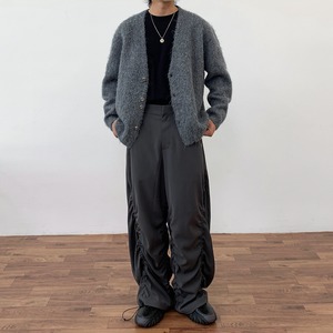 ボタンアクセントニットカーディガン　957