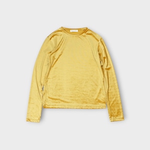 THE SHINZONE【VELOUR LONG SLEEVE TEE】