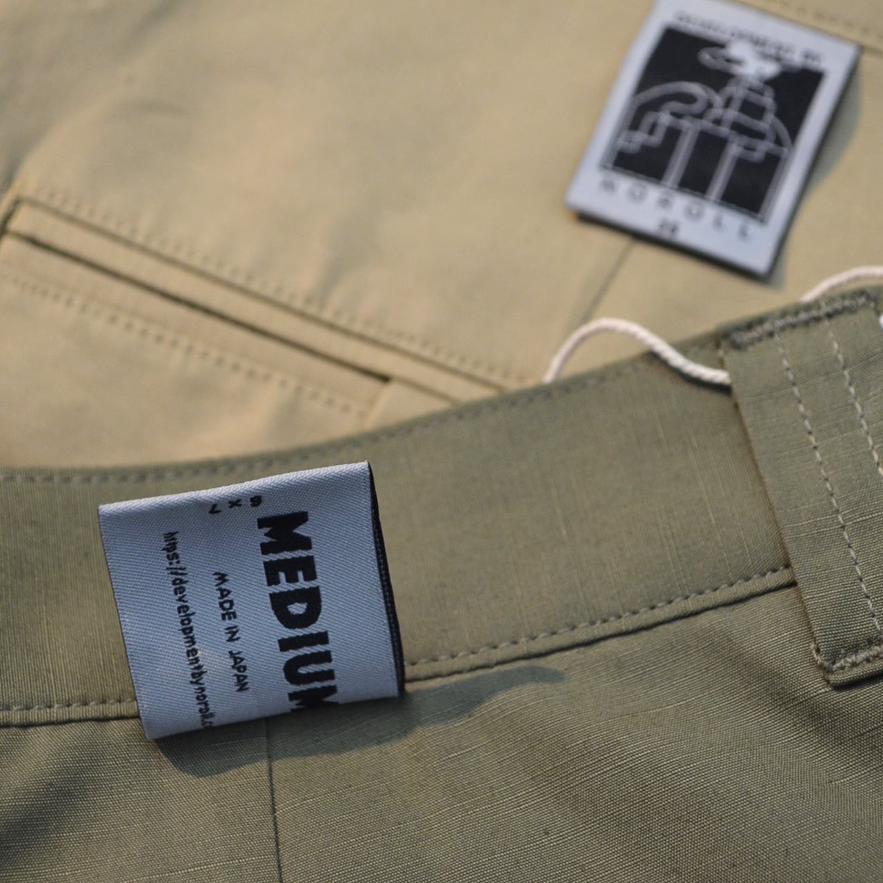NOROLL / THICKWALK CHINO -BEIGE- | THE NEWAGE CLUB