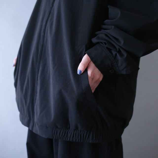 "Polo by Ralph Lauren" loose silhouette black drizzler jacket