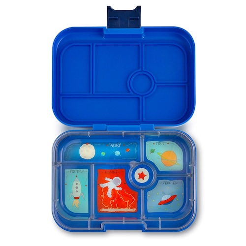 Yumbox (ヤムボックス）leakproof お弁当箱 660ml Original (Mサイズ)  - ブルー- 宇宙