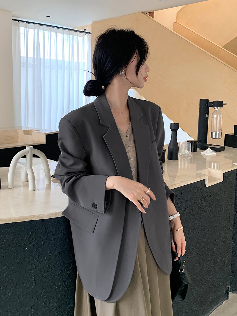 【新品未使用】【タグ有】COS リネンジャケット 廖莉玲 着用 オーバーサイズ c60b374889a2013d64ac75a11661fc