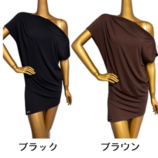 ワンショルダー・ドルマントップス ds0790