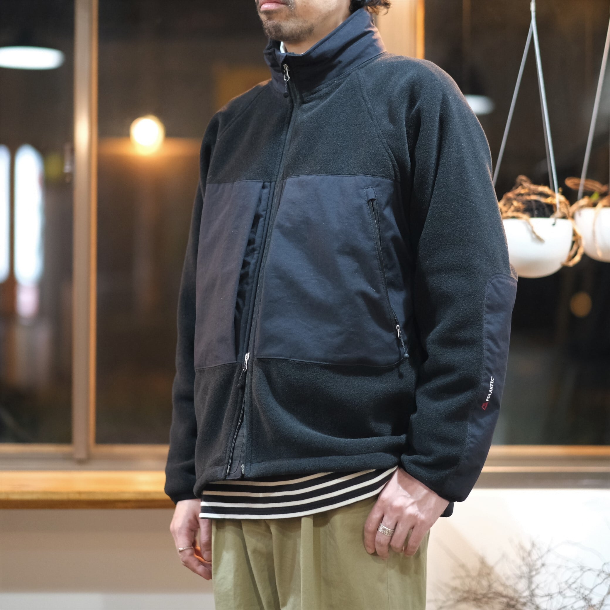 Ends and Means Tactical Fleece セットアップ 黒
