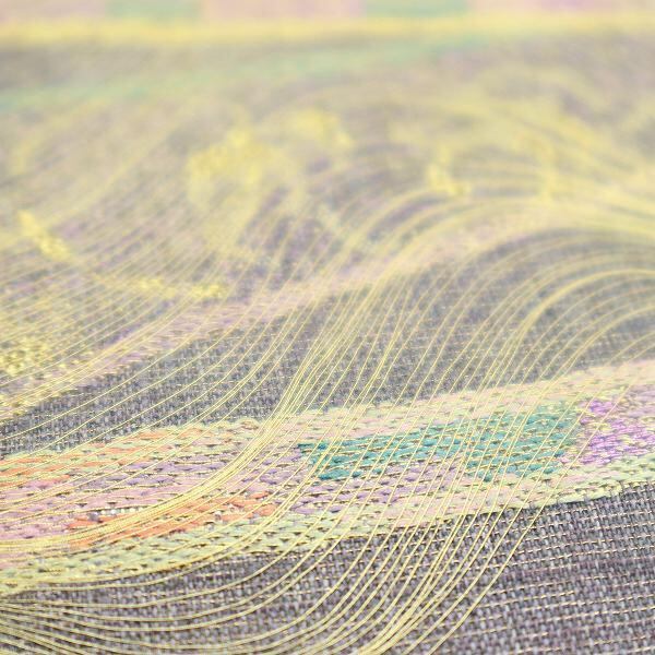 西陣の名門【しょうざん】 名品【絹漉貴】 極上のお締め心地 単衣にも