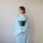 セオアルファ「山神のはなうた」〜浴衣・夏着物・単衣
