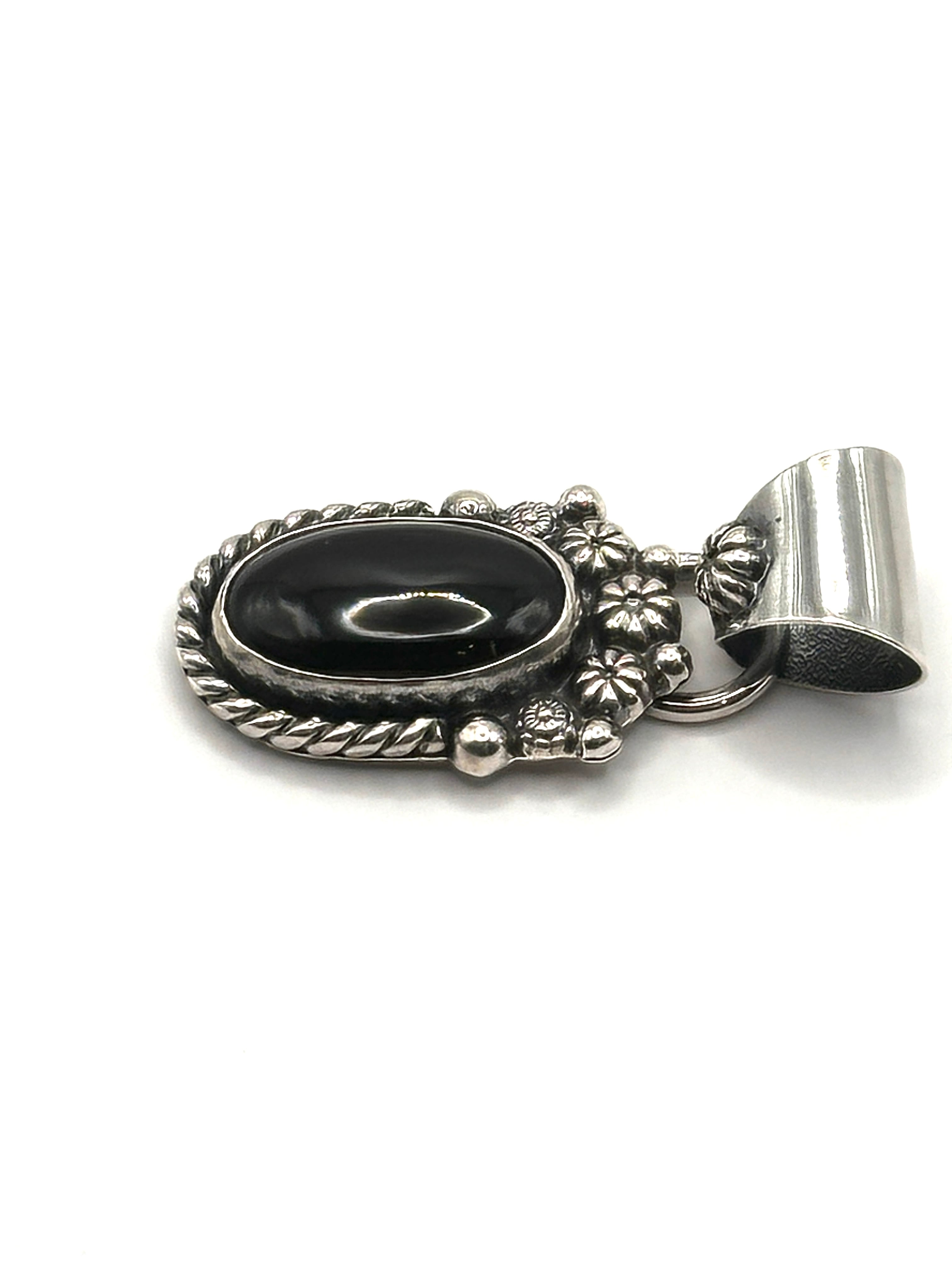 Ericka Nicolas Begay Onyx ( FS ) Pendant Top (ネックレスは別売り