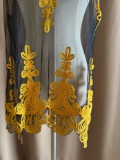 braid design layered sheer tops-4715-5