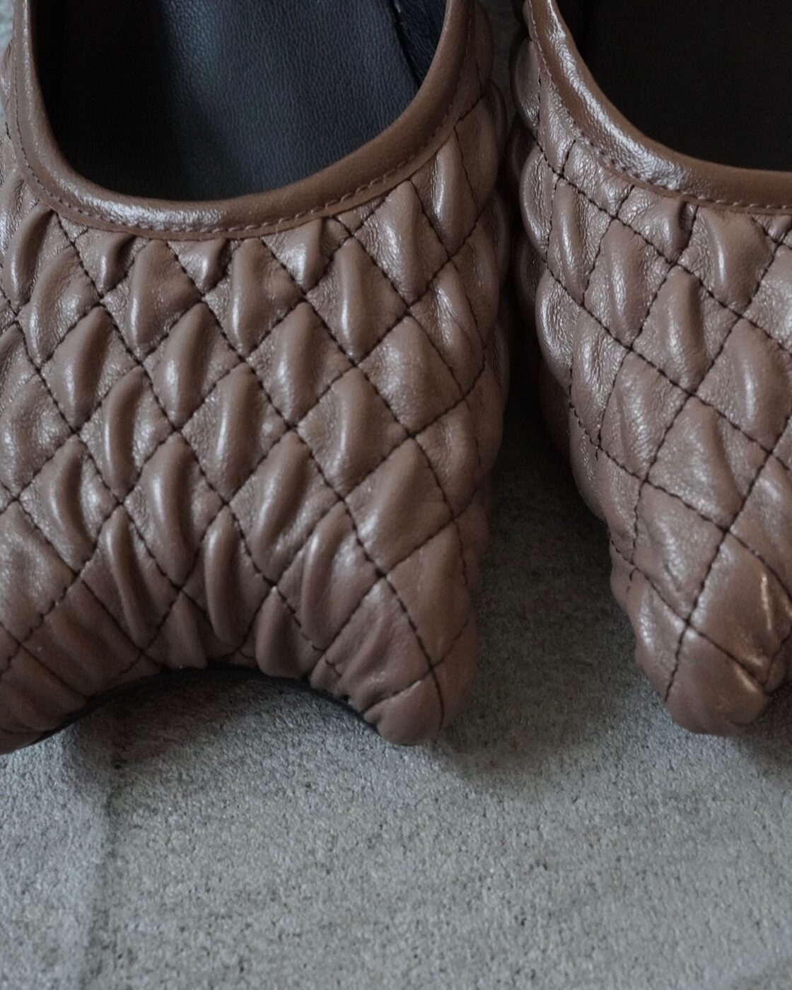 Paula Canovas del Vas / DIABLO HEELS -grey textured- | Pay ID