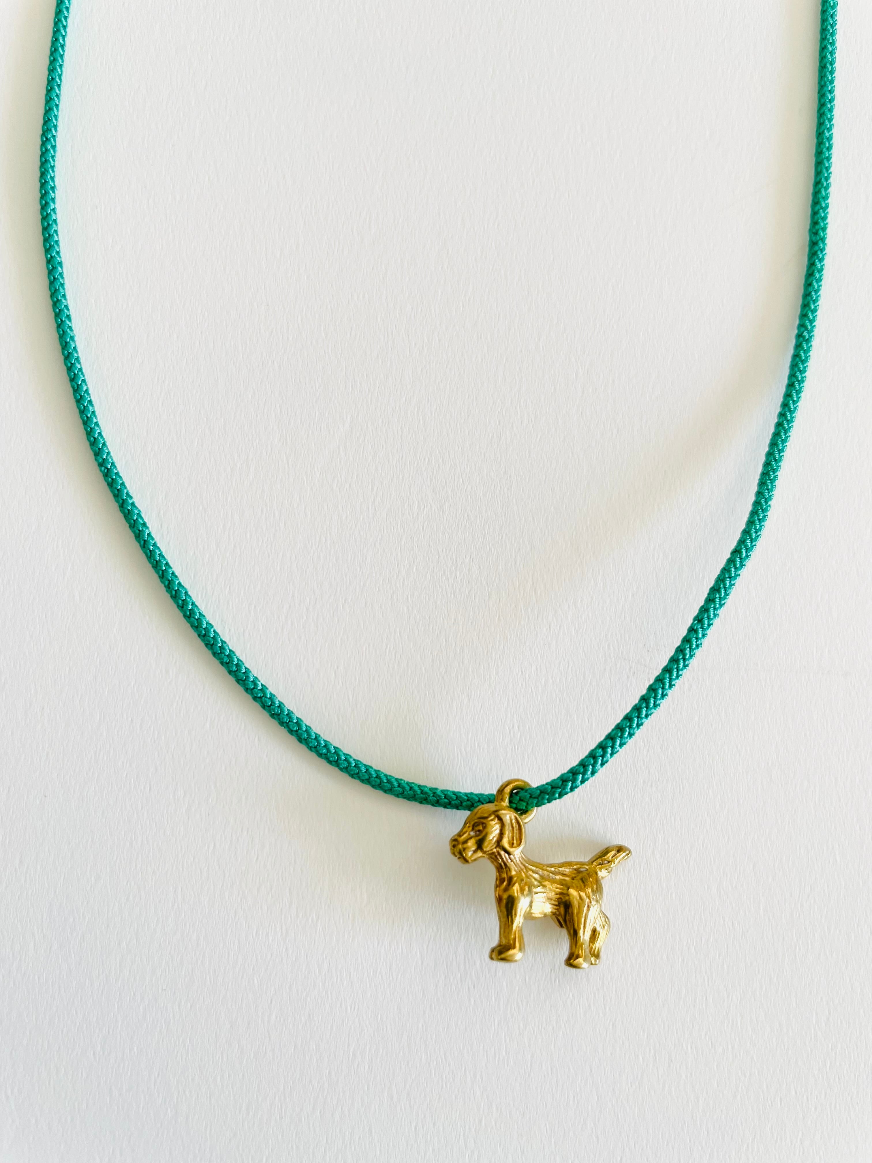 お散歩わんこのネックレス