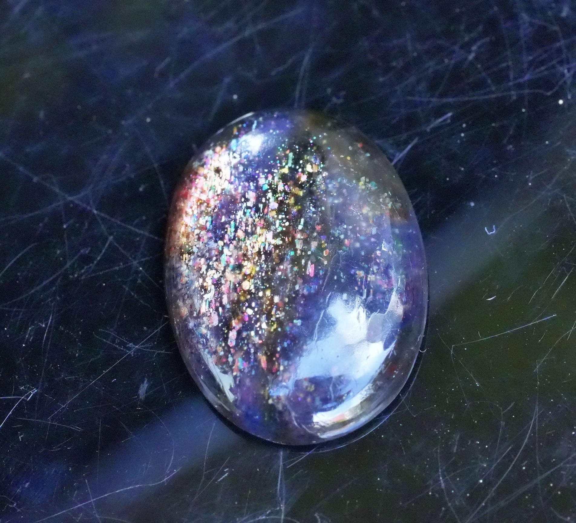 高品質 アイオライトサンストーン s1572 | Funky garuda Stone